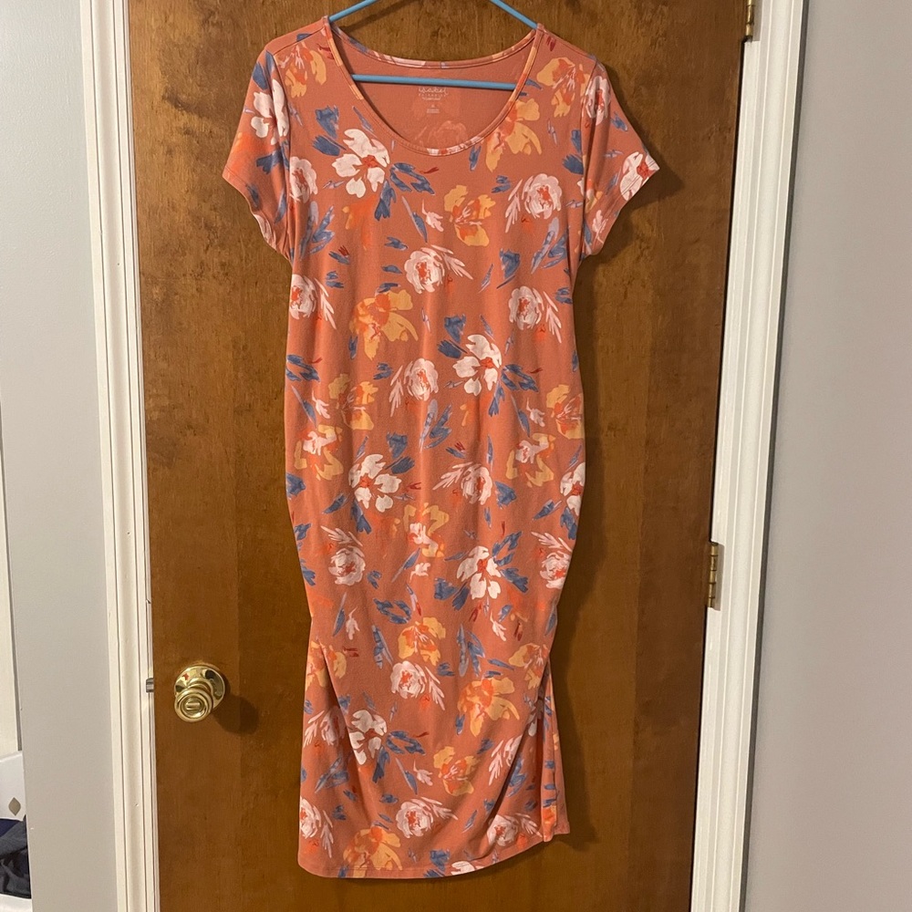Midi maternity dress